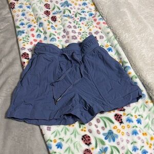 Blue lululemon shorts
